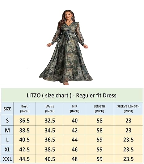 LITZO Western Dresses for Women
