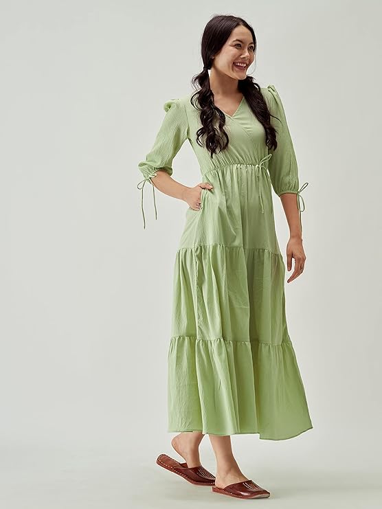 AASK Women Fit and Flare Dress