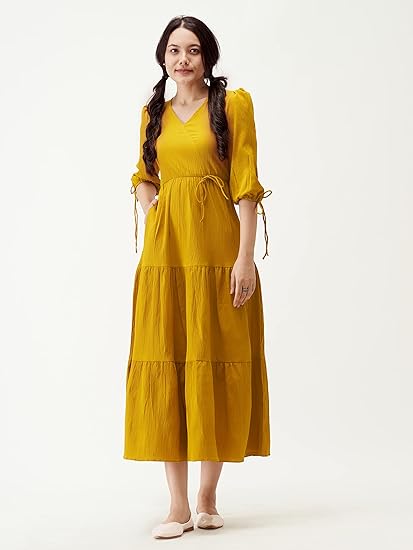 AASK Women Fit and Flare Dress