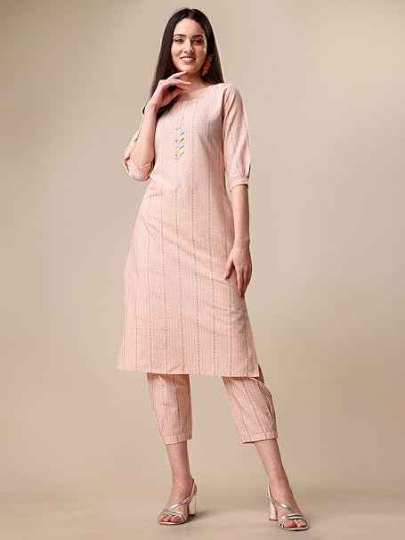 Kurta | Ethnic Set | 3/4 Sleeve | Co-ord Set for Women Stylish