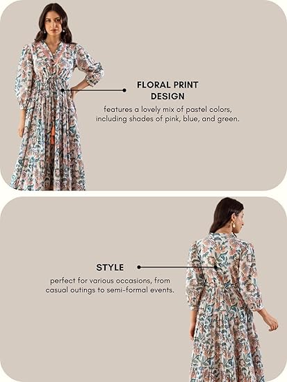 GRECIILOOKS Dress for Women Stylish