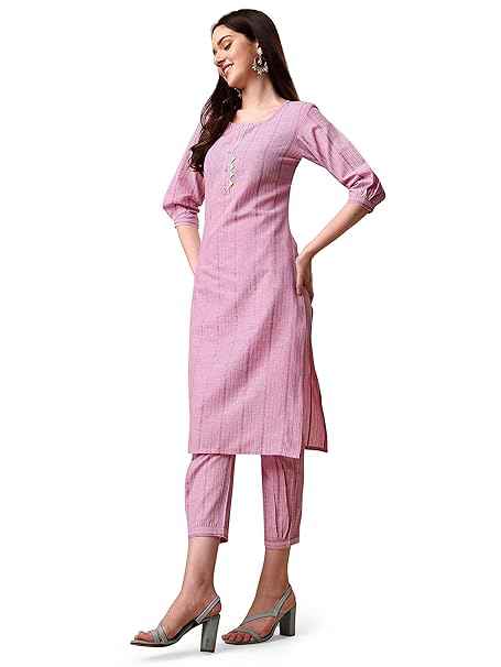 Kurta | Ethnic Set | 3/4 Sleeve | Co-ord Set for Women Stylish