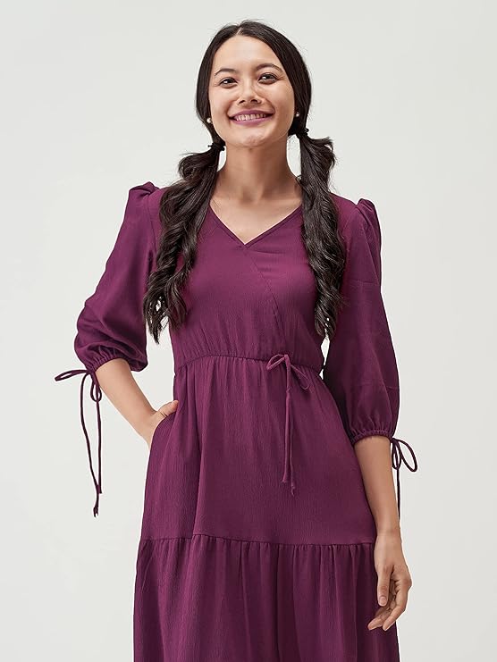 AASK Women Fit and Flare Dress