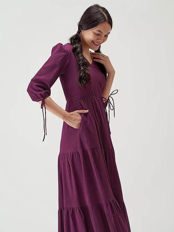 AASK Women Fit and Flare Dress