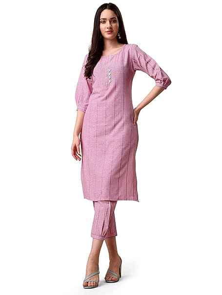 Kurta | Ethnic Set | 3/4 Sleeve | Co-ord Set for Women Stylish