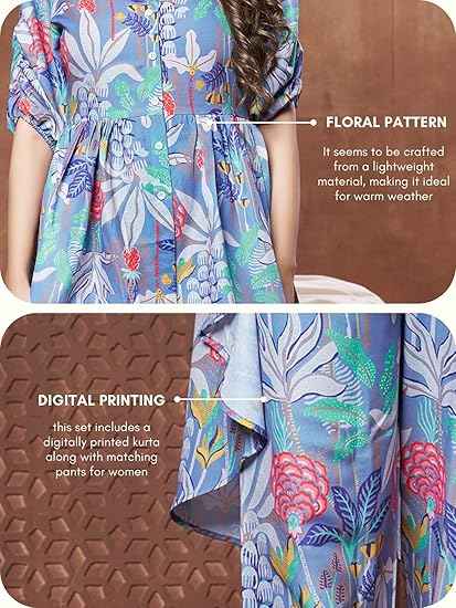 Leriya Fashion co ord Set for Women | Summer co ord Set for Women | Formal co ord Set for Women | Women co ord Set (Medium, Grey)