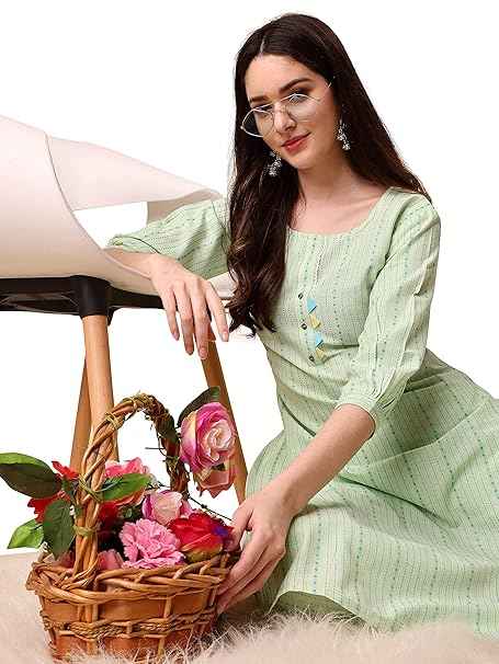 Kurta | Ethnic Set | 3/4 Sleeve | Co-ord Set for Women Stylish