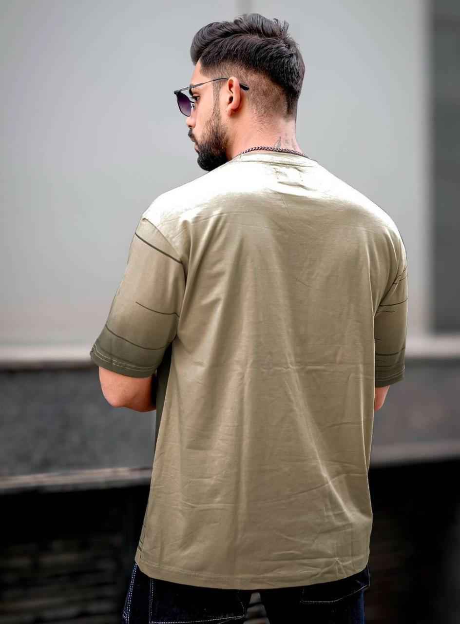 Striped Round Neck T-shirt