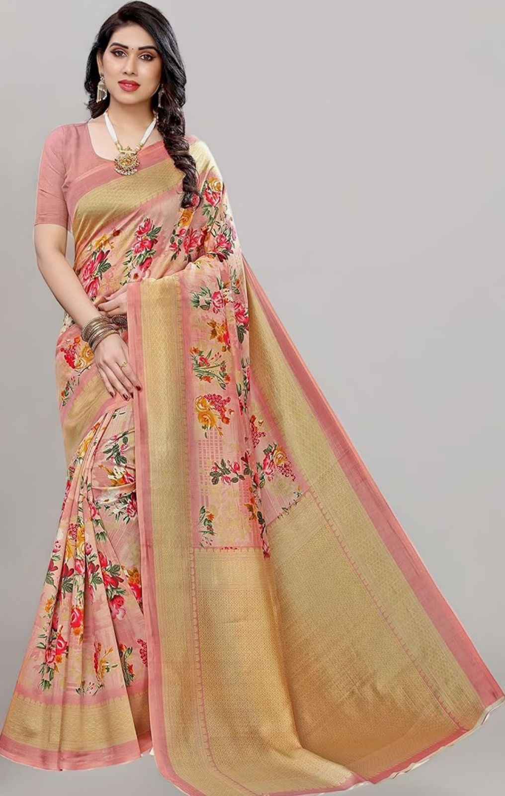Women's Art Silk Saree