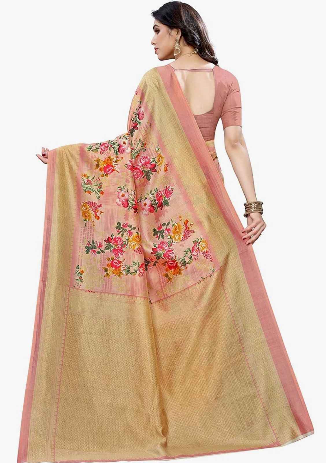 Women's Art Silk Saree