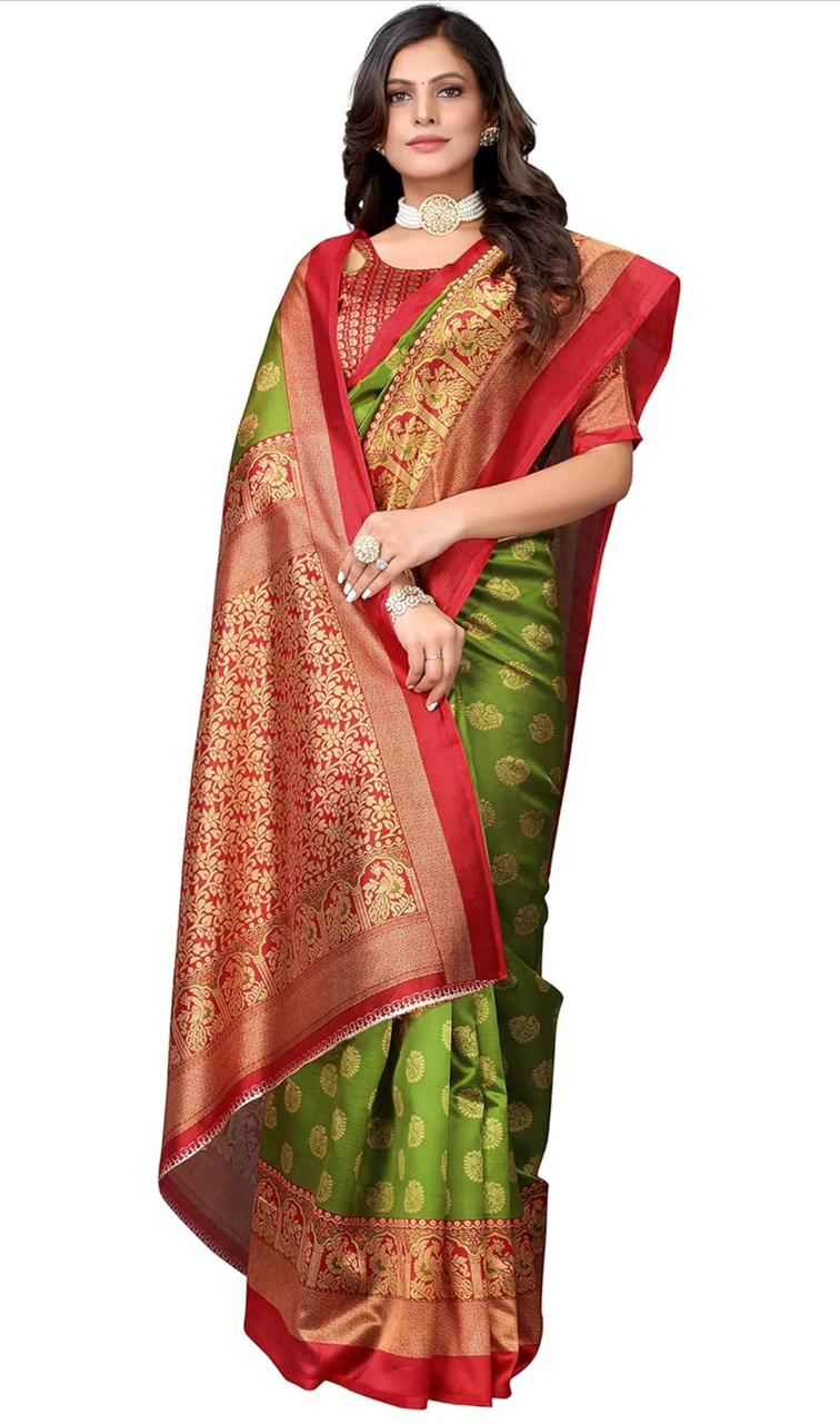Womens Jacquard Standard Length Saree