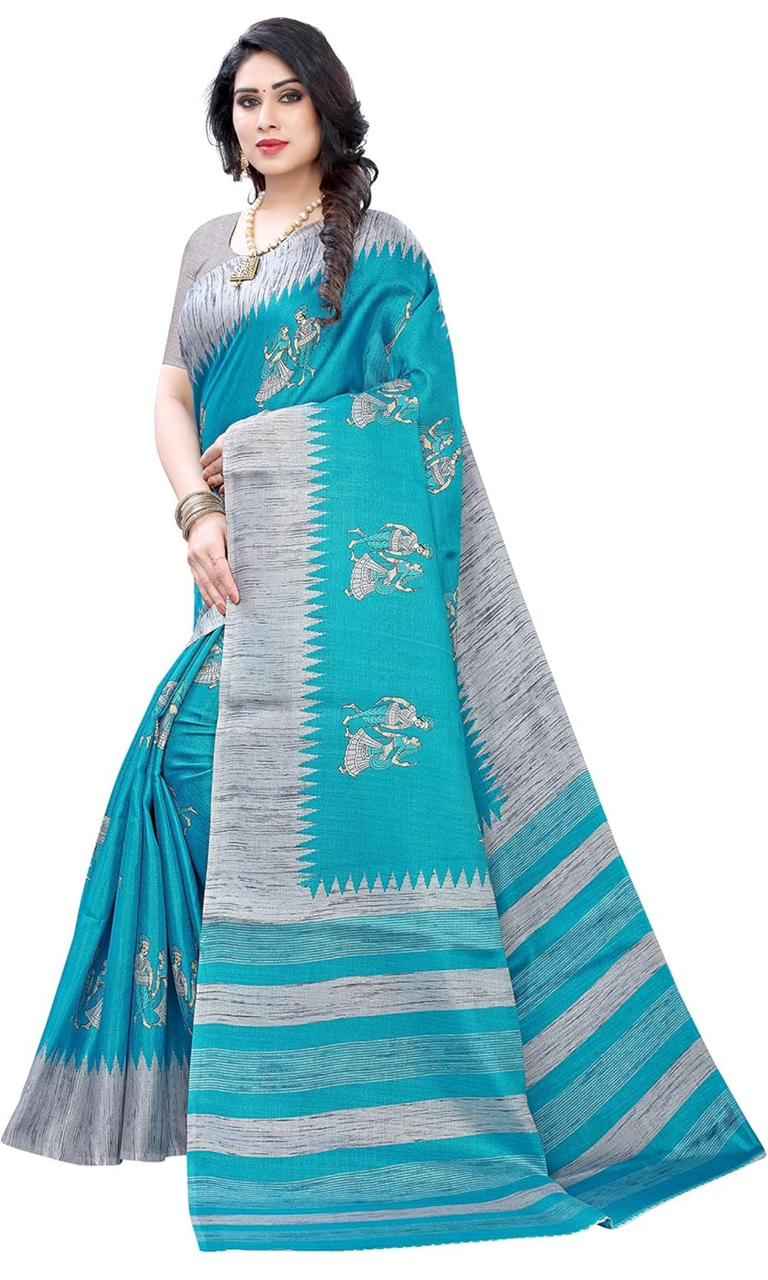 Women Art Silk Standard Length Saree