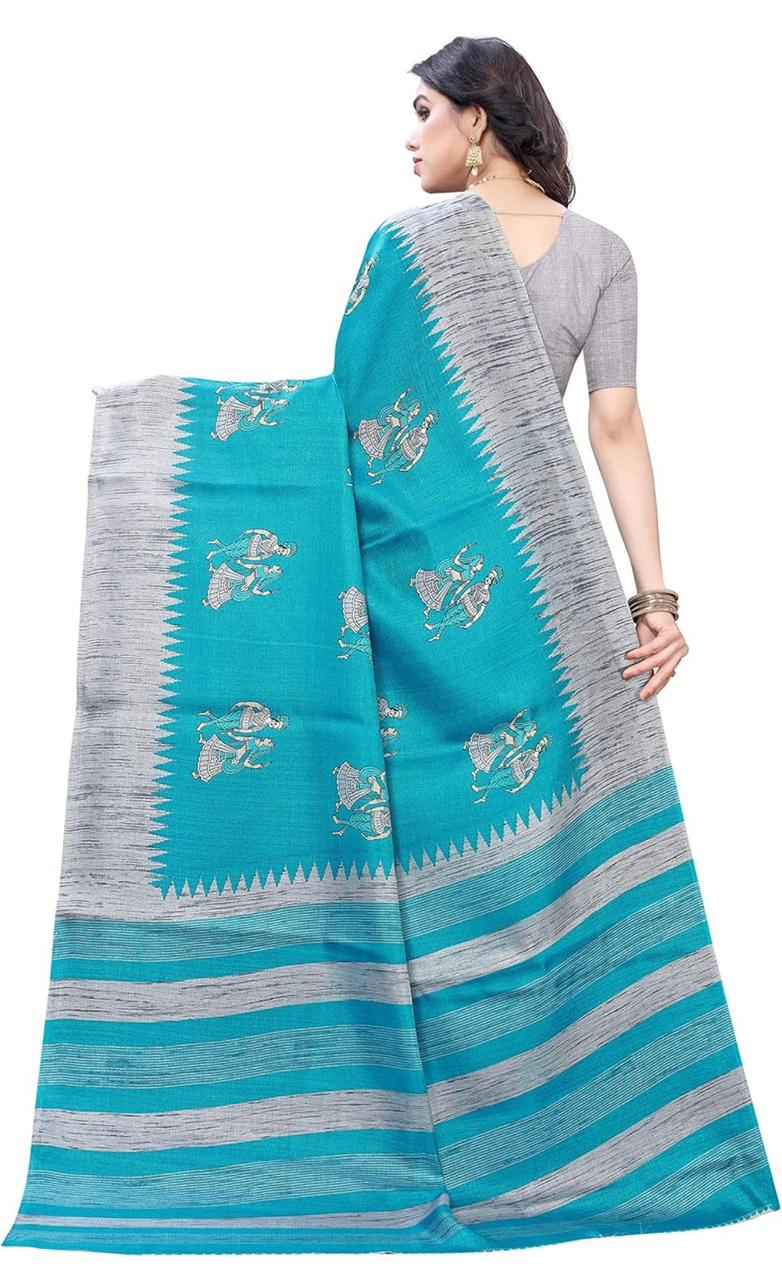 Women Art Silk Standard Length Saree