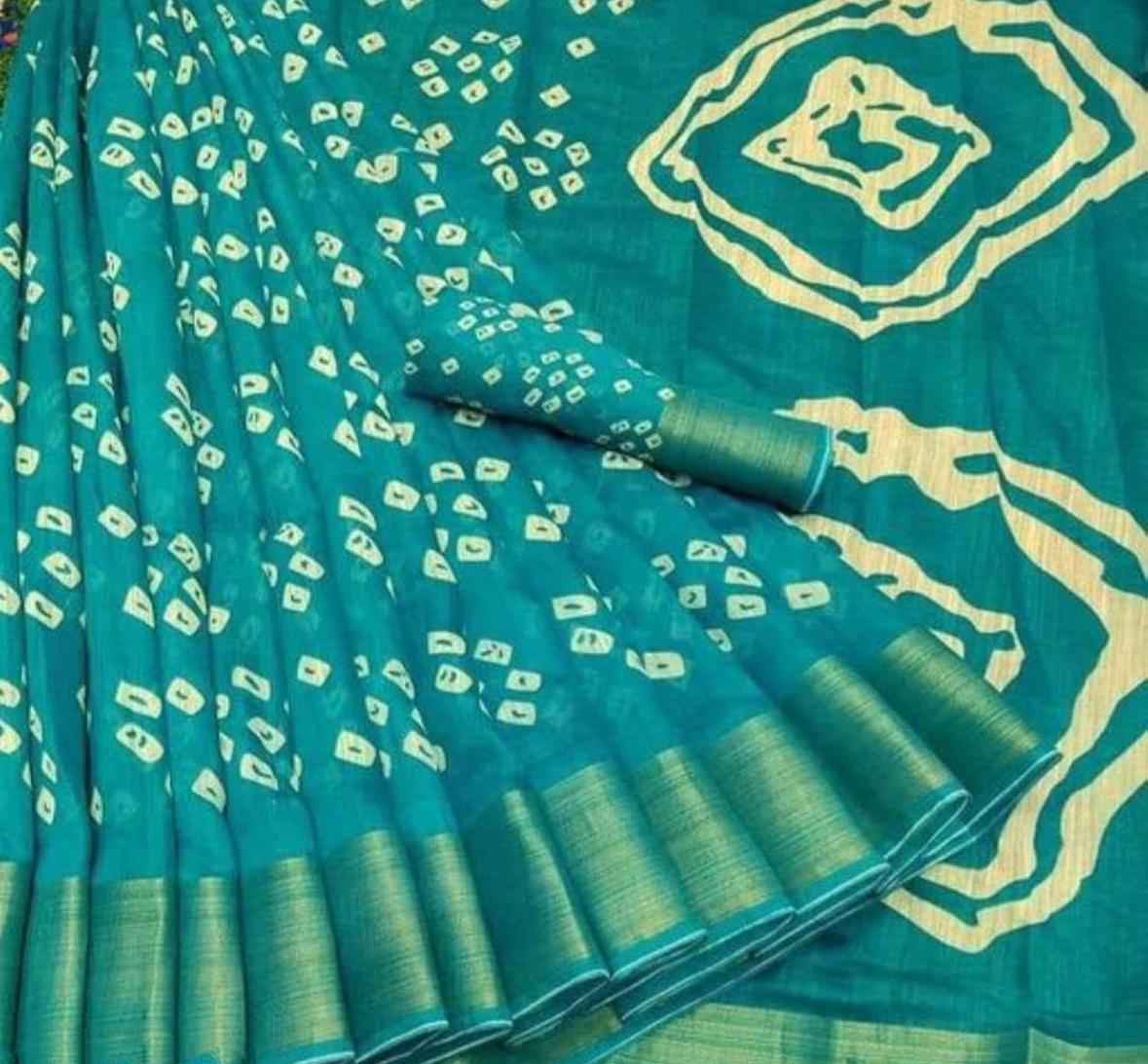Women's Cotton Printed Saree for Women