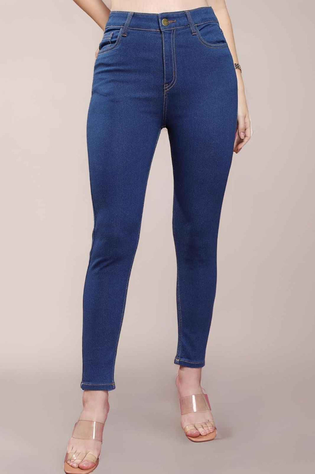 Women's Skinny Fit Mid Rise Jeans