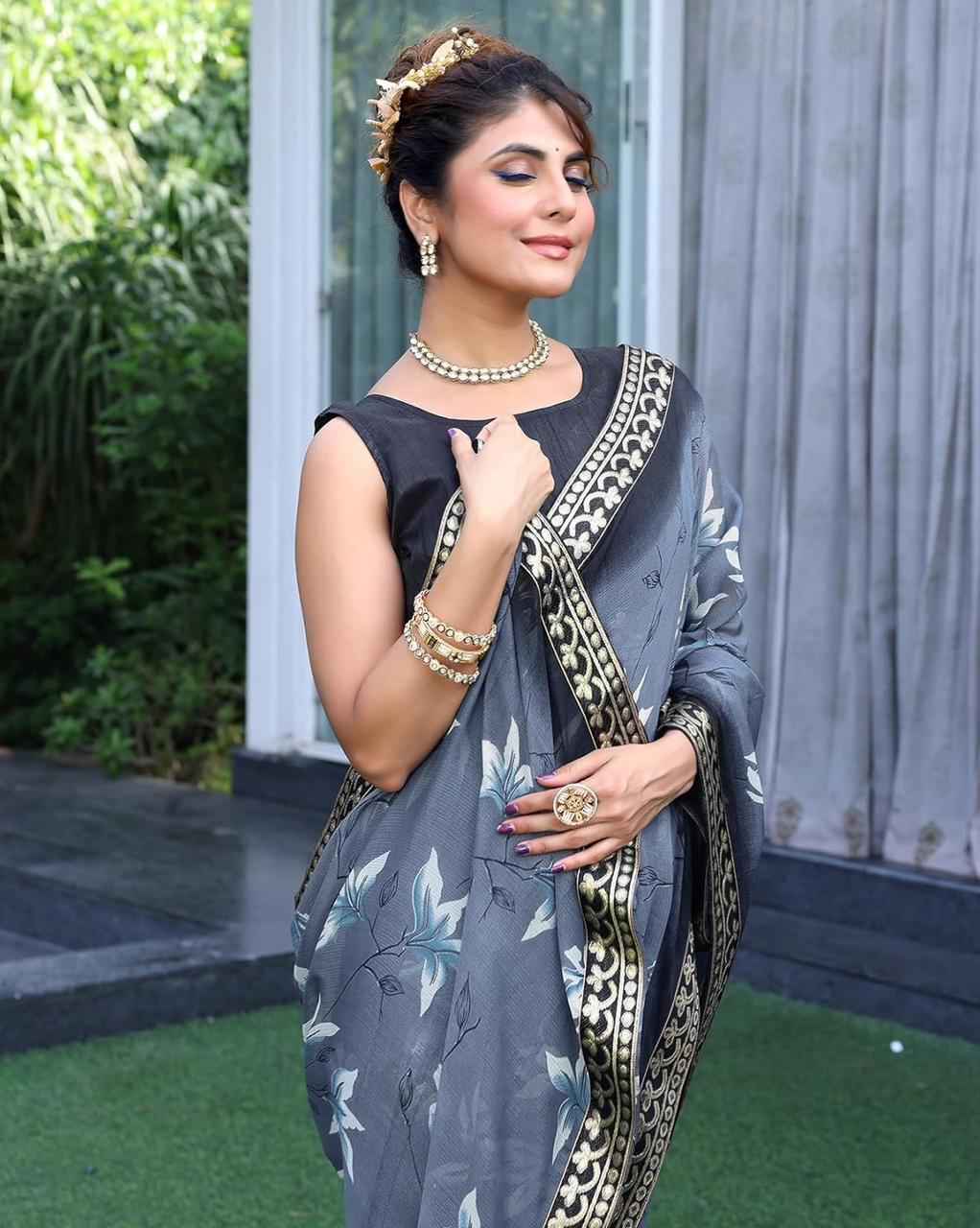 Printed Georgette Sarees