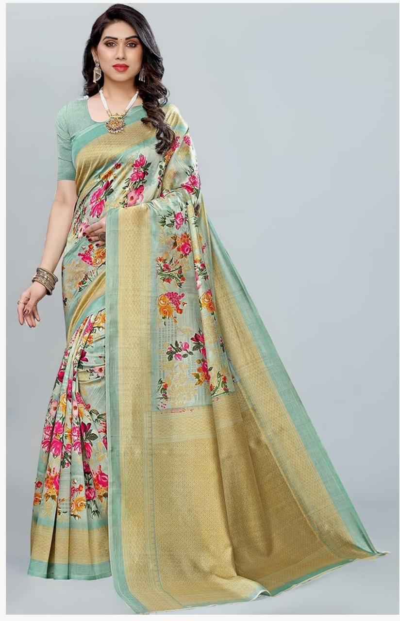 Women's Art Silk Saree