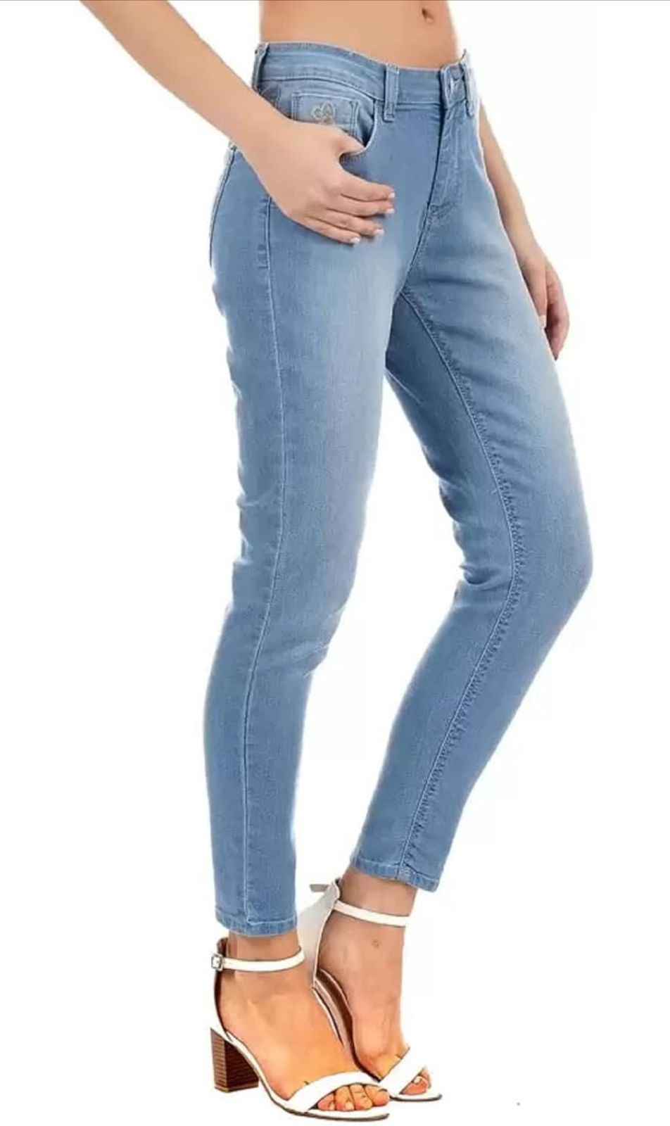 Women/Girl's Fully Stretchable Mid Rise Jeans