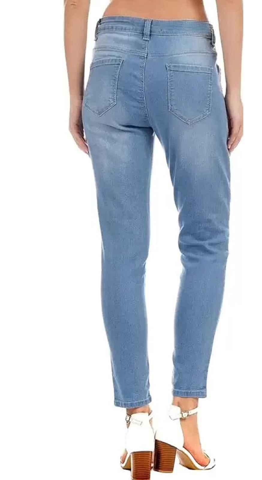 Women/Girl's Fully Stretchable Mid Rise Jeans