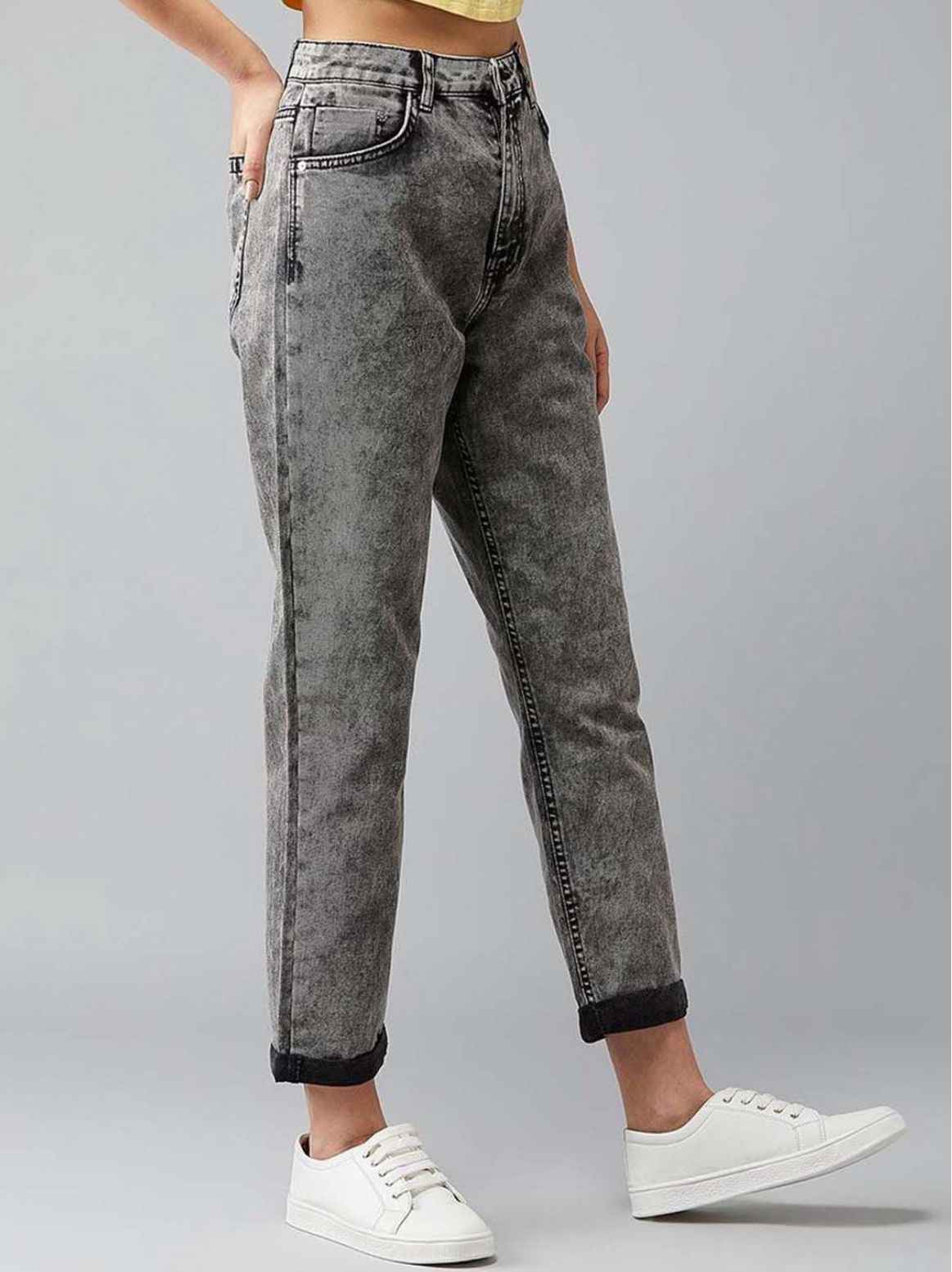 Women Regular Fit High-Rise Jeans