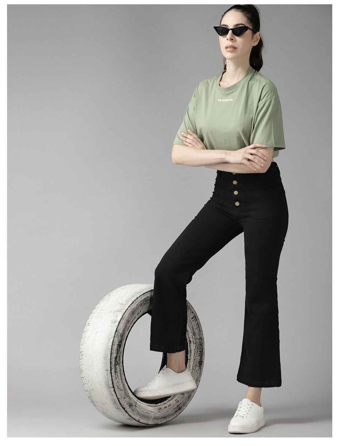 Women High-Rise Stretchable Jeans