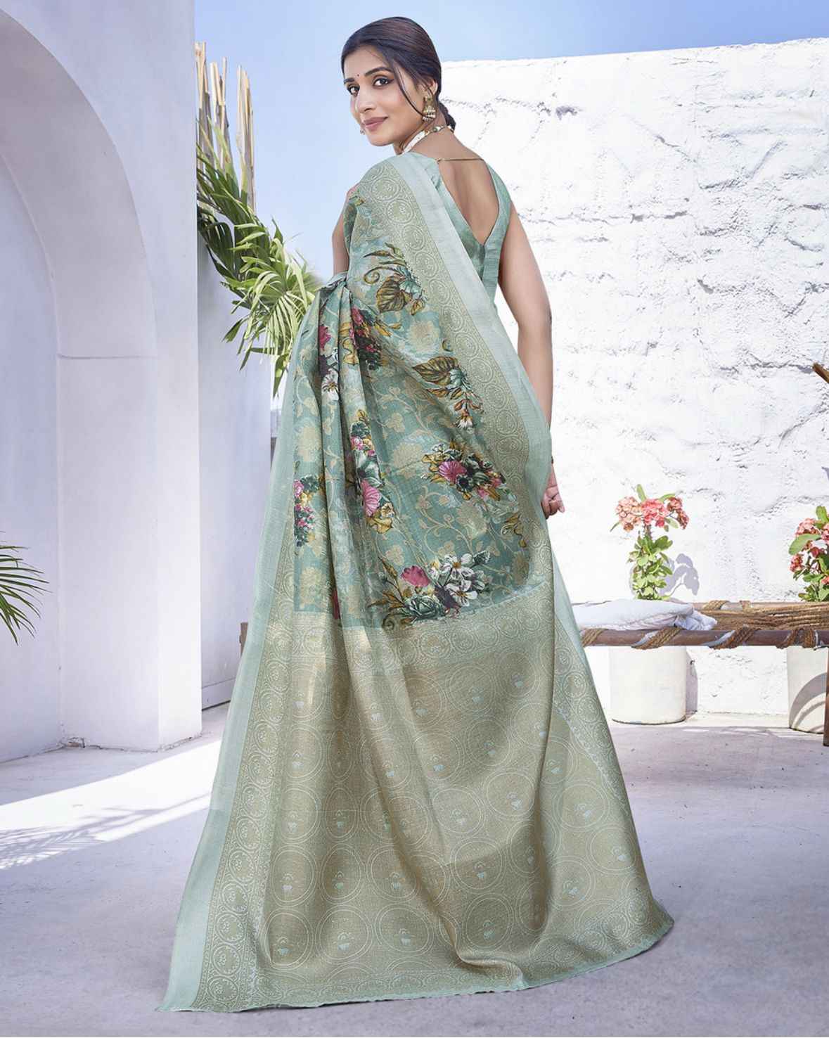 Printed Daily Wear Art Silk Saree
