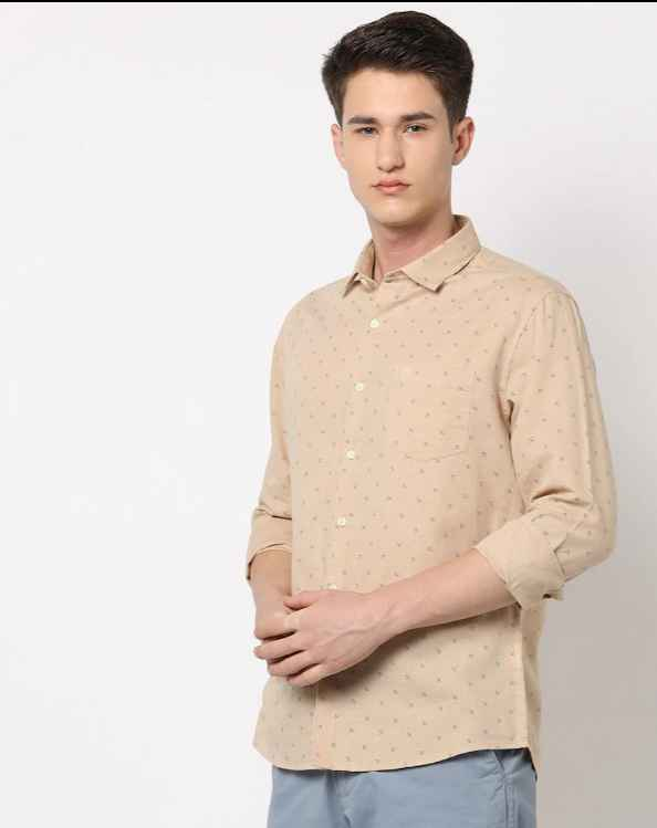 Printed Slim Fit Shirt