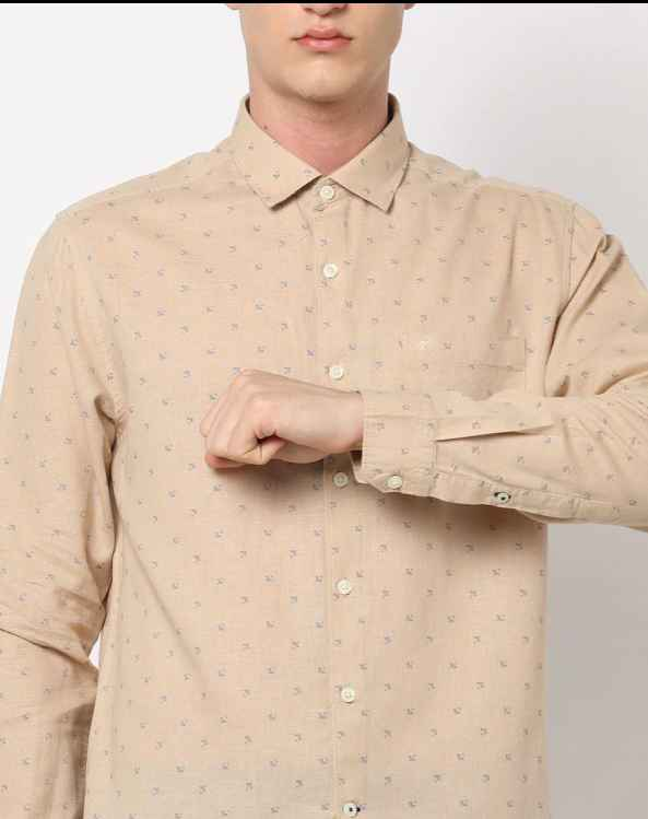 Printed Slim Fit Shirt