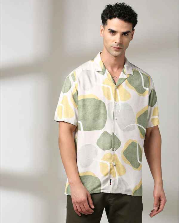 Netplay Men Printed Regular Fit Shirt
