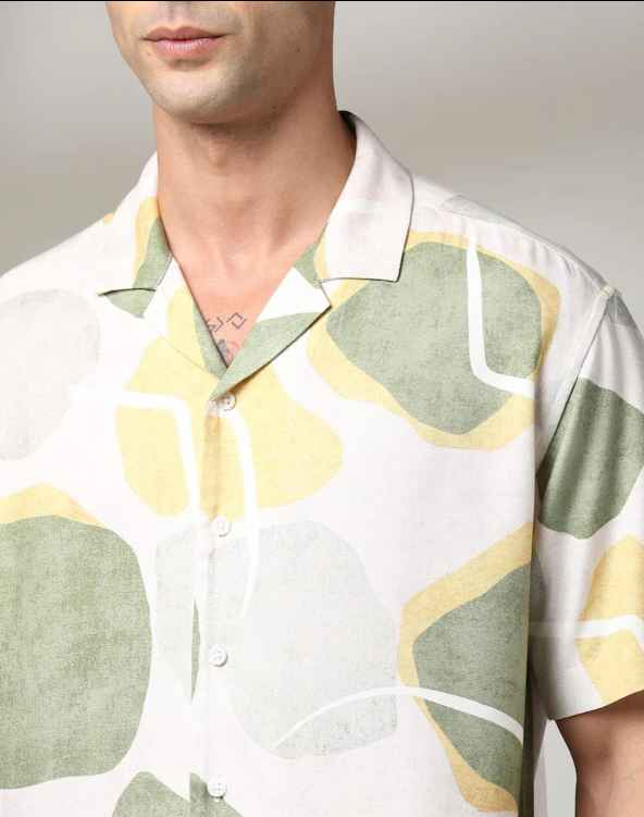 Netplay Men Printed Regular Fit Shirt