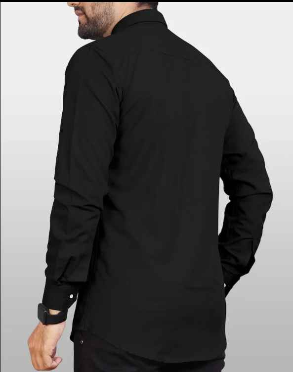 CLOSWIF CLOSWIF Mens Polo Neck | Solid Shirt | Regular Fit | Full length Sleeve Shirt | Shirt For Mens | Mens Shirt | Mens shirt | Partywear Shirts For Mens | Shirts | shirts | Casual Shirt |