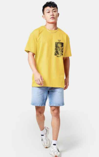 Crazymonk Unisex Zenistu Demon Slayer Anime Printed Cotton Oversized T-shirt