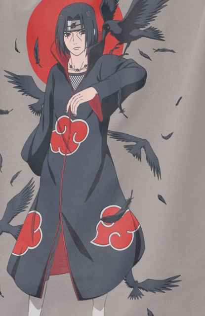 The Souled Store Men Anime Printed Round Neck Cotton Oversized Naruto T-shirt