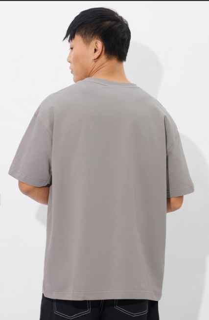 The Souled Store Men Anime Printed Round Neck Cotton Oversized Naruto T-shirt