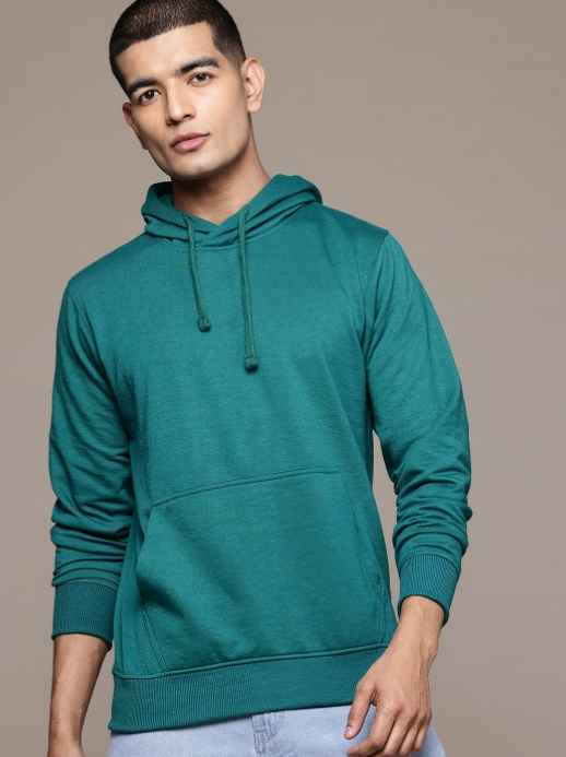 Roadster The Lifestyle Co. Solid Hooded Sweatshirt