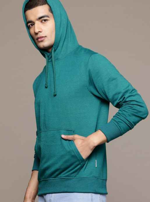 Roadster The Lifestyle Co. Solid Hooded Sweatshirt