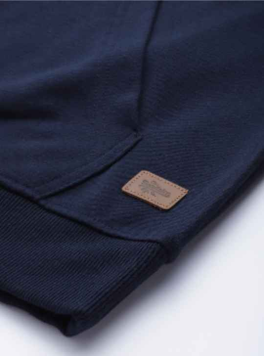 Roadster The Lifestyle Co. Men Solid Hooded Sweatshirt