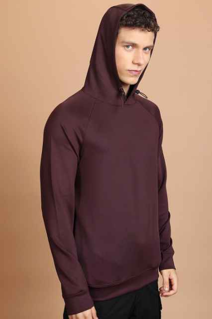 HIGHLANDER Hooded Raglan Sleeves Sweatshirt