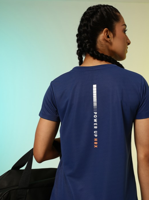 Blue T-shirt HRX by Hrithik Roshan