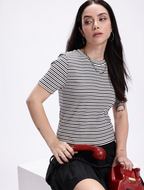 Women Striped T-shirt
