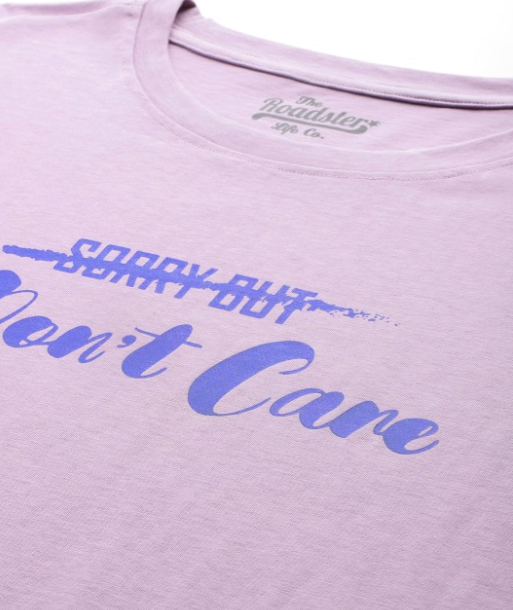 Roadster The Lifestyle Co. Printed Pure Cotton Boxy T-shirt