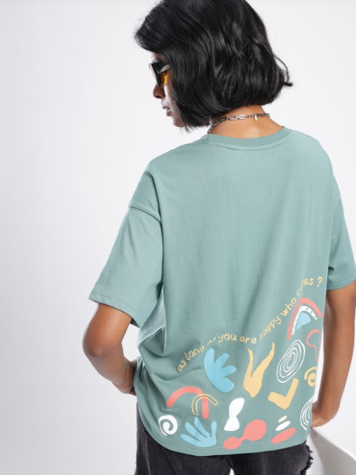 Graphic Printed Oversized T-shirt