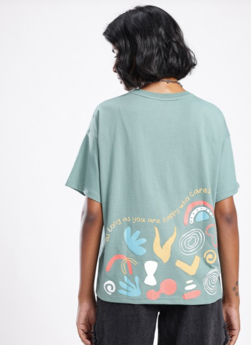 Graphic Printed Oversized T-shirt