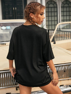 SZN Women Printed Pockets T-shirt