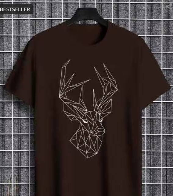 Women Graphic Print Oversized Crew-Neck T-Shirt