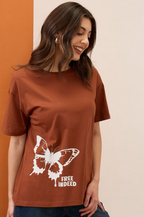 Women Graphic Printed Oversized T-shirt
