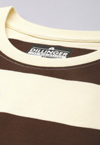 DILLINGER Dillinger Womens Short Sleeve Oversized Yarn Dyed Tshirt