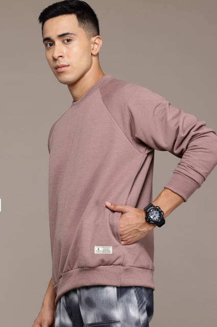 Roadster The Lifestyle Co. Raglan Sleeves Sweatshirt