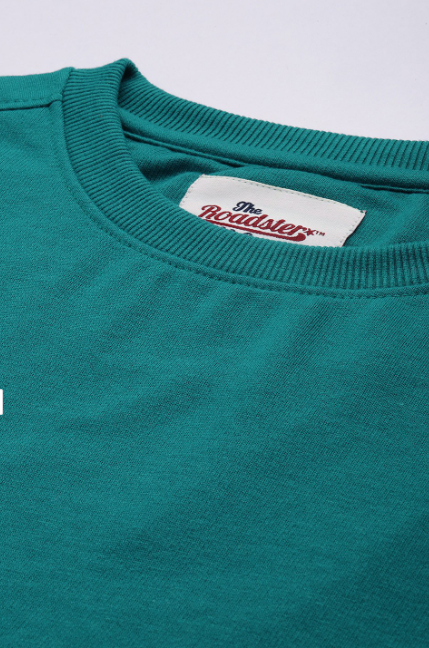 Roadster Men Solid Sweatshirt