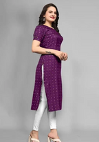 Kurtha with Taffeta Silk fabric